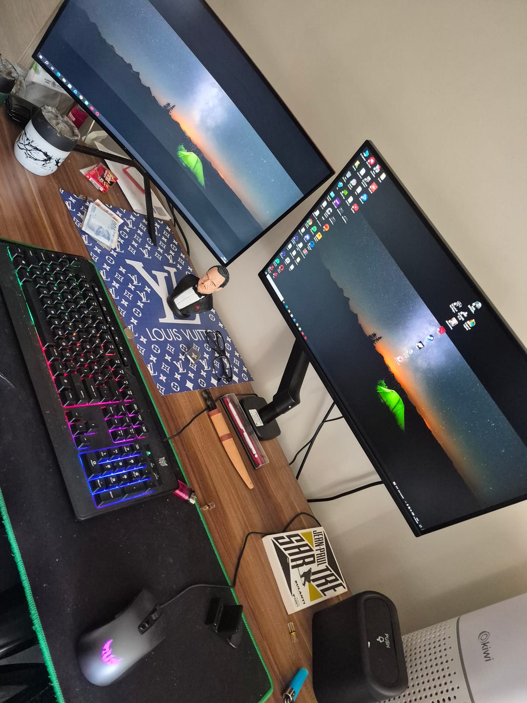 Customer photo review of Hareketli Monitör Kolu 2026 Ergonomik Gazlı