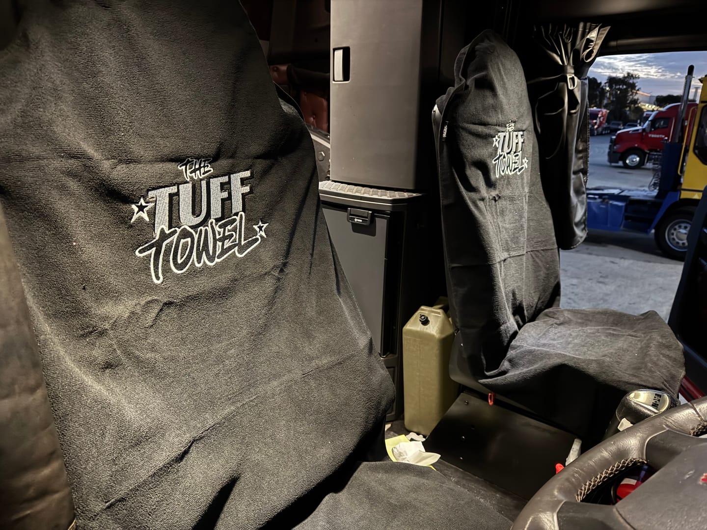 Customer photo review of Waterproof Car Towel Seat Cover - The OG