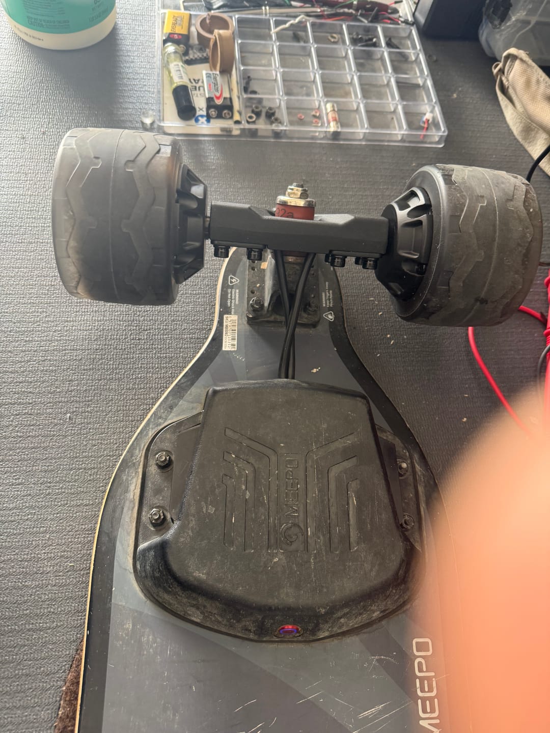 Customer photo review of Meepo Donut 105mm Hub Motor Kit