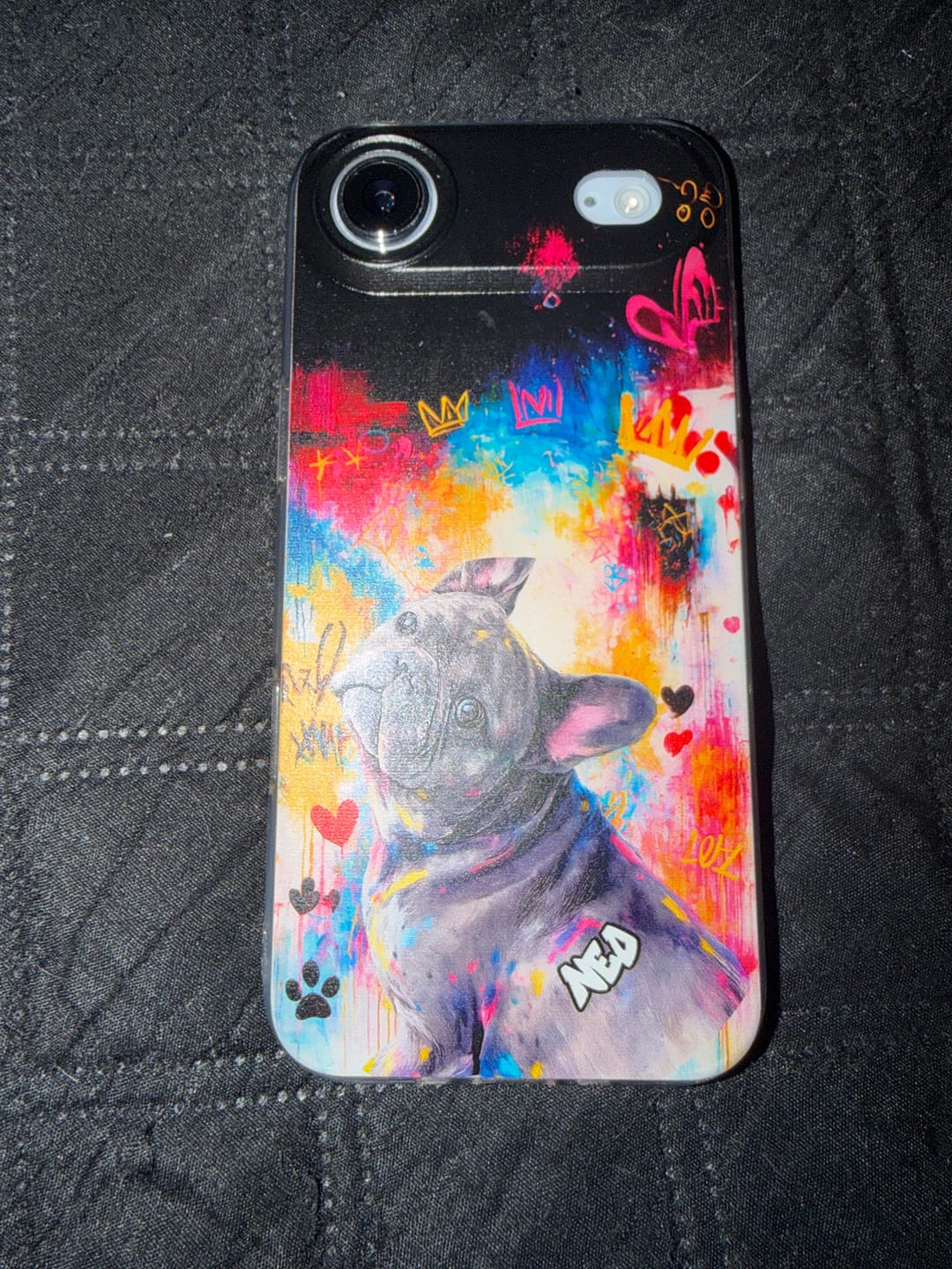 Customer photo review of Personalisierte Handyhülle - Graffiti