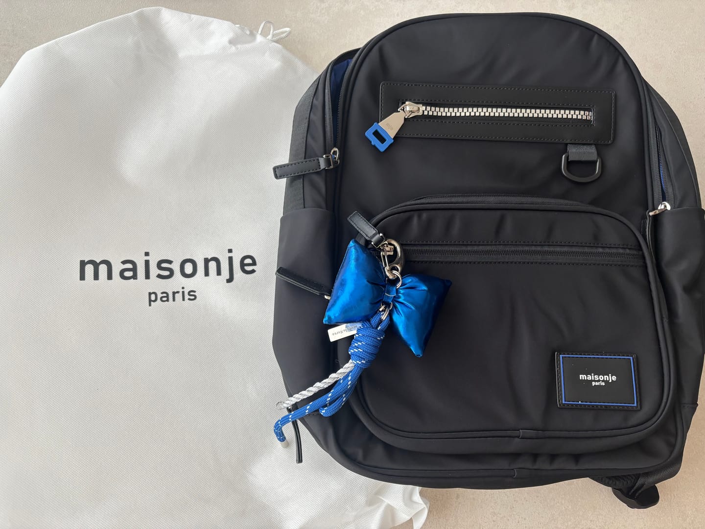 Customer photo review of 'Everyday' backpack in Black