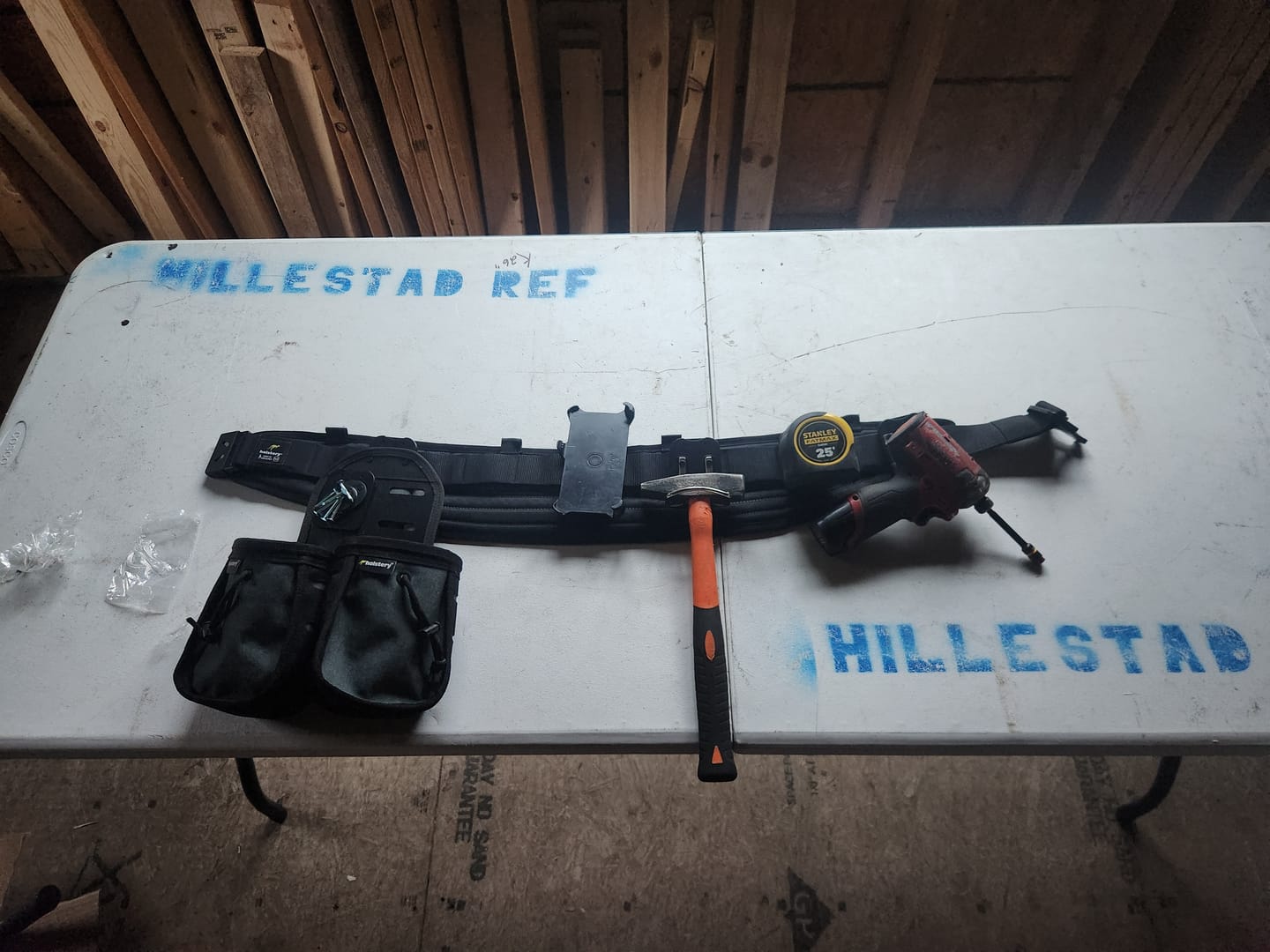 Customer photo review of DriverMaster XL | Heavy-Duty Clip-On Tool Holster