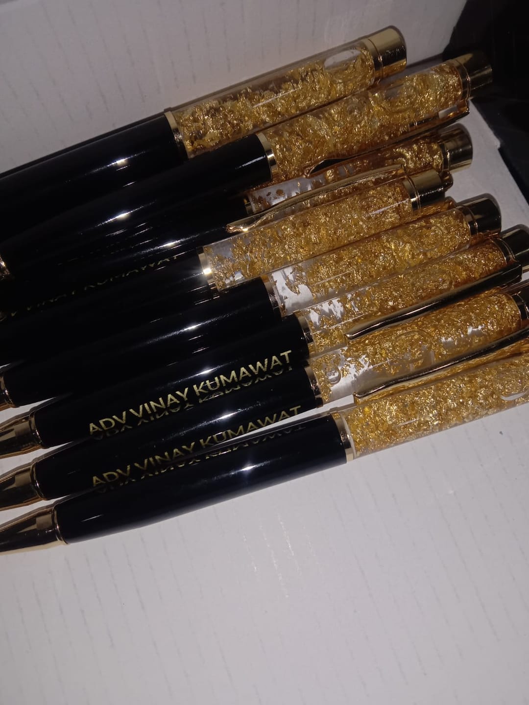 Customer photo review of Premium Metal Pen | Best Corporate Gift | PrintMine.in