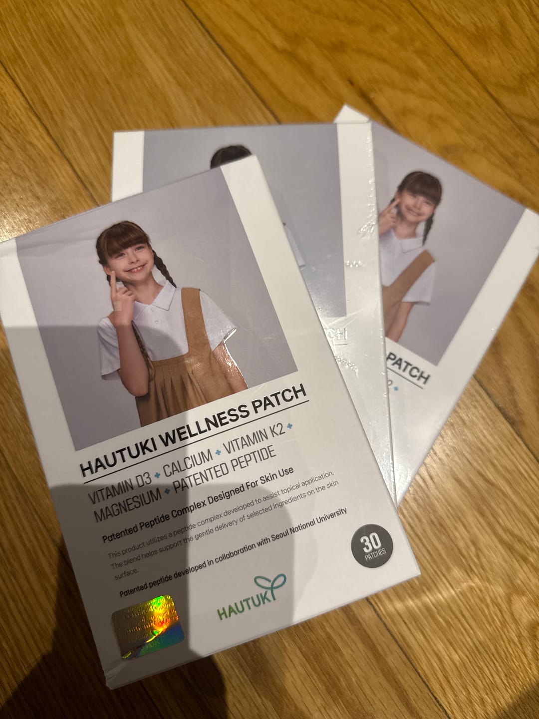 Customer photo review of HAUTUKI Wellness Patch - 5 Month Supply (5Box) 40% OFF