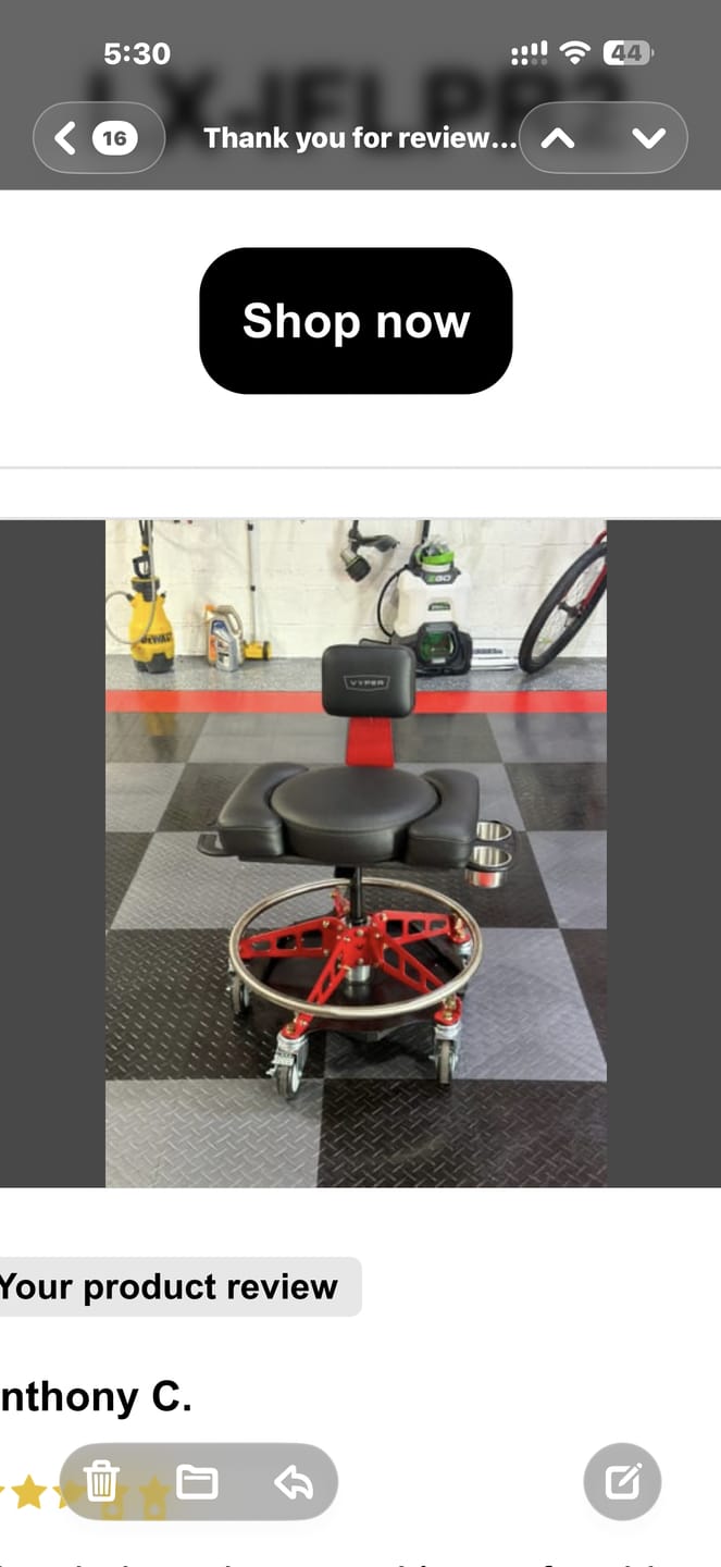 Customer photo review of SIDEKICK