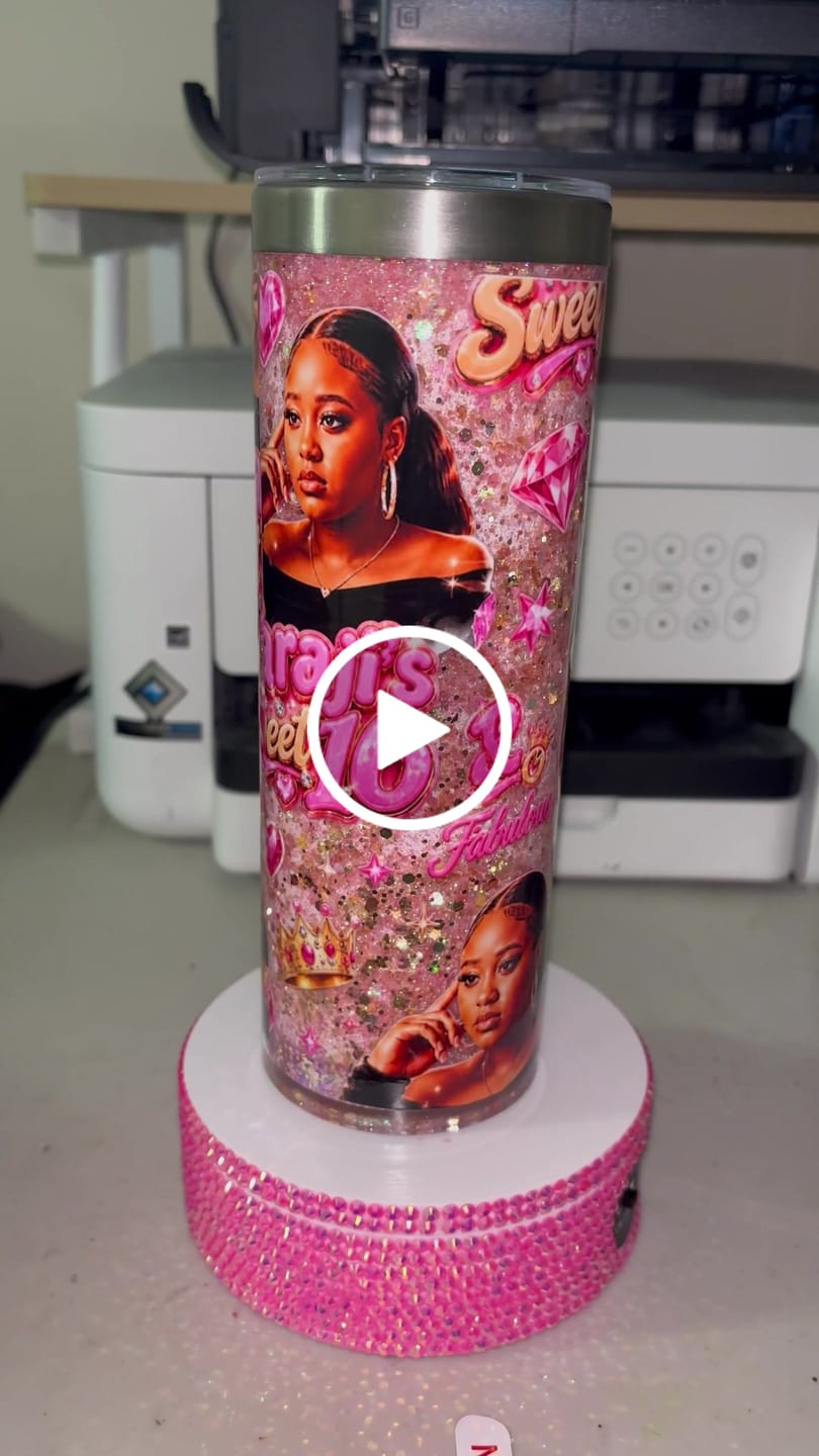 Customer video review of UV DTF Sticker Transfers By Size