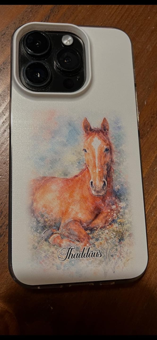 Customer photo review of Personalisierte Handyhülle - Aquarell