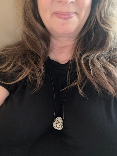 Customer photo review of Calico Necklace
