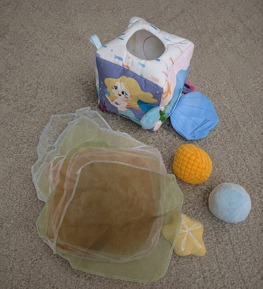 Customer photo review of Marvin’s Ocean Sensory Box
