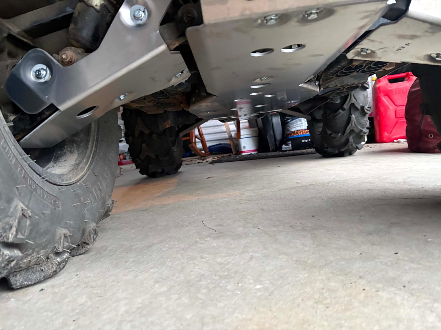 Customer photo review of Full Frame Skid Plate Kit — Suzuki KingQuad 450/500/700/750 (2005—26)
