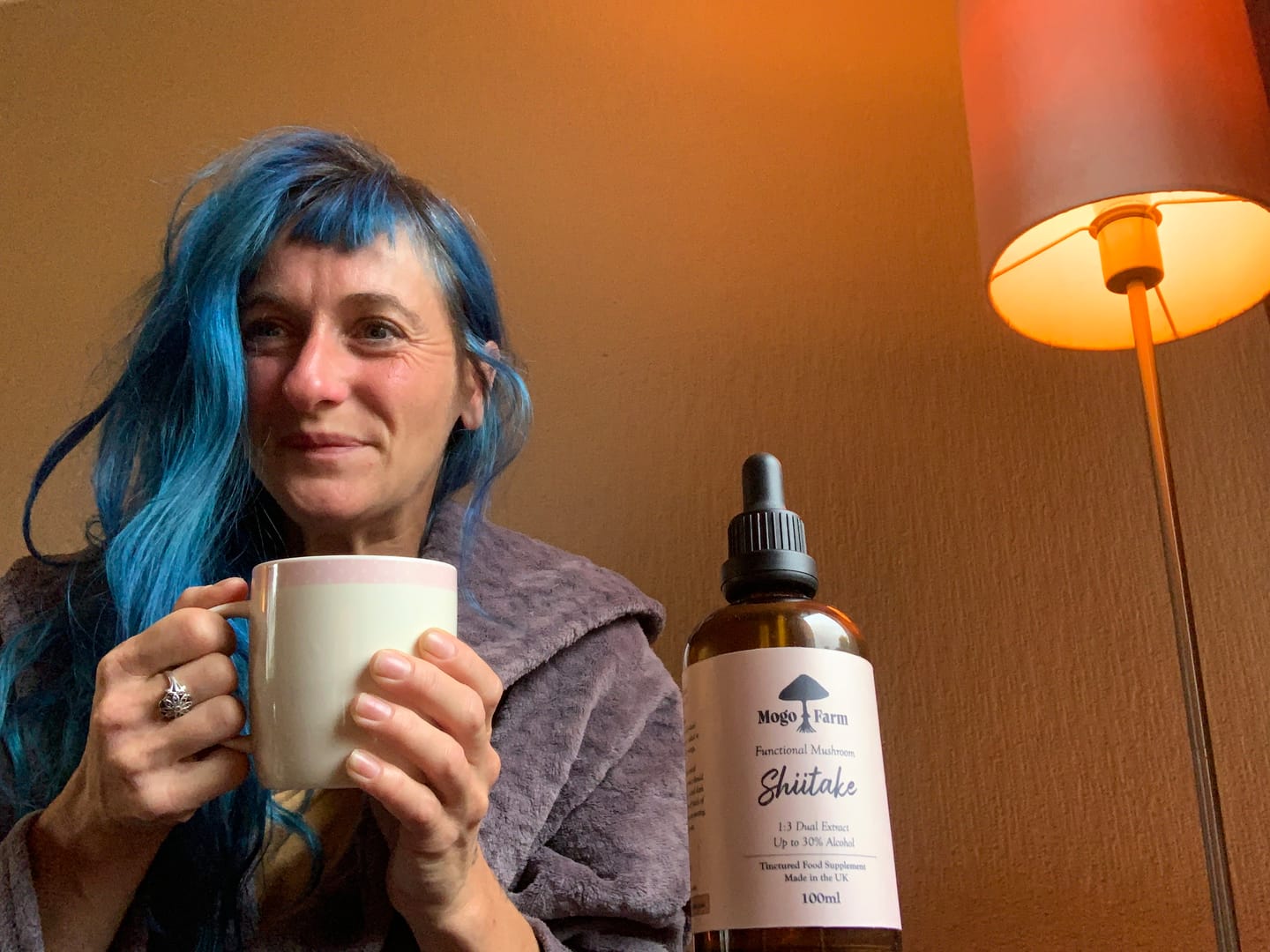 Customer photo review of Shiitake Mushroom Tincture