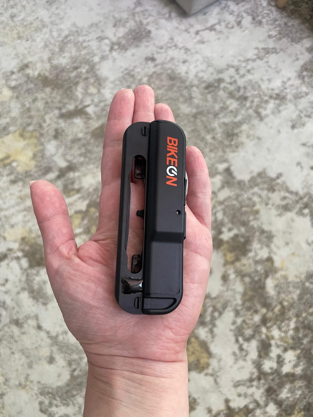 Customer photo review of CycleClick: Power Meter