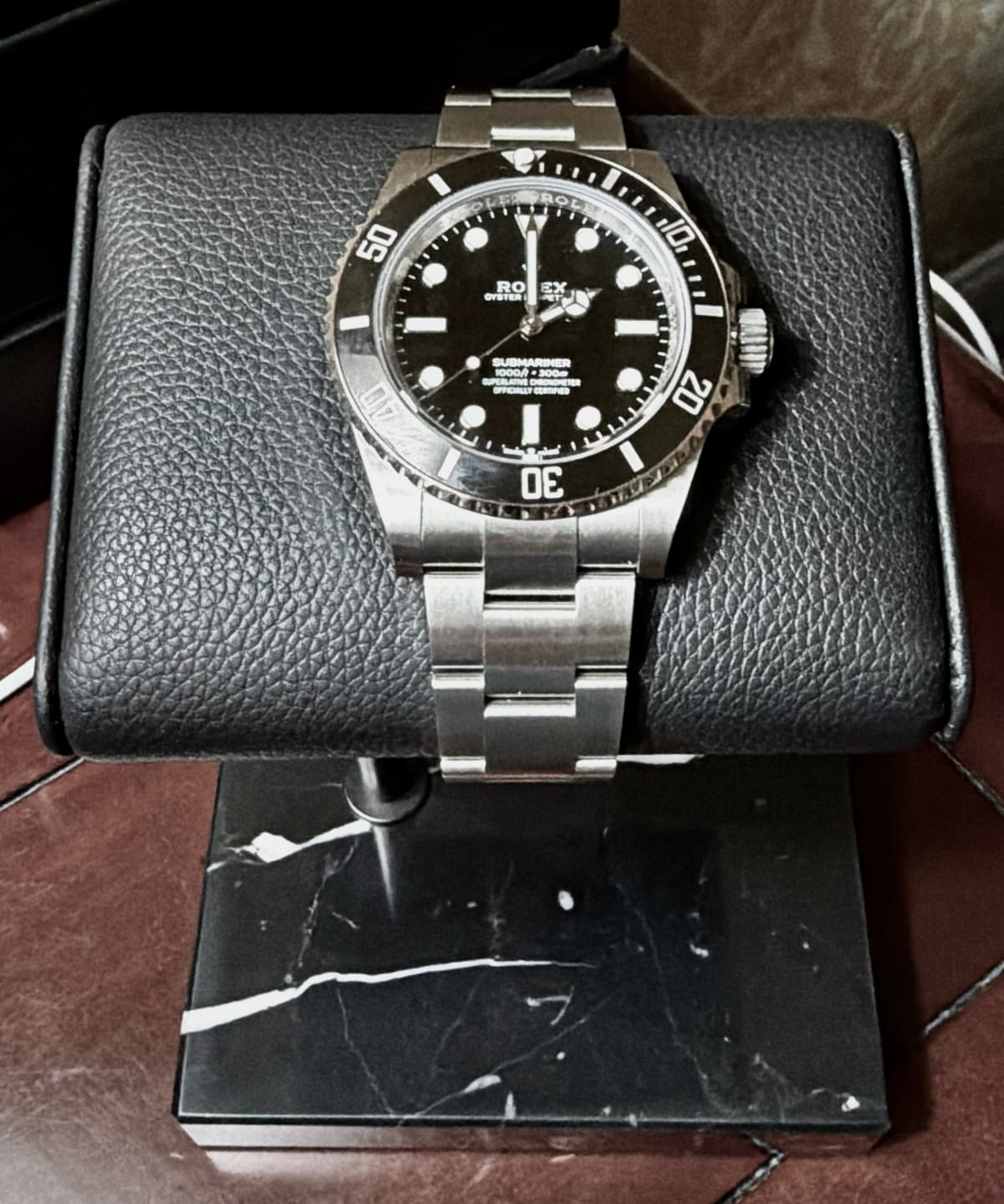 Customer photo review of The Watch Stand - Single - Black & Black