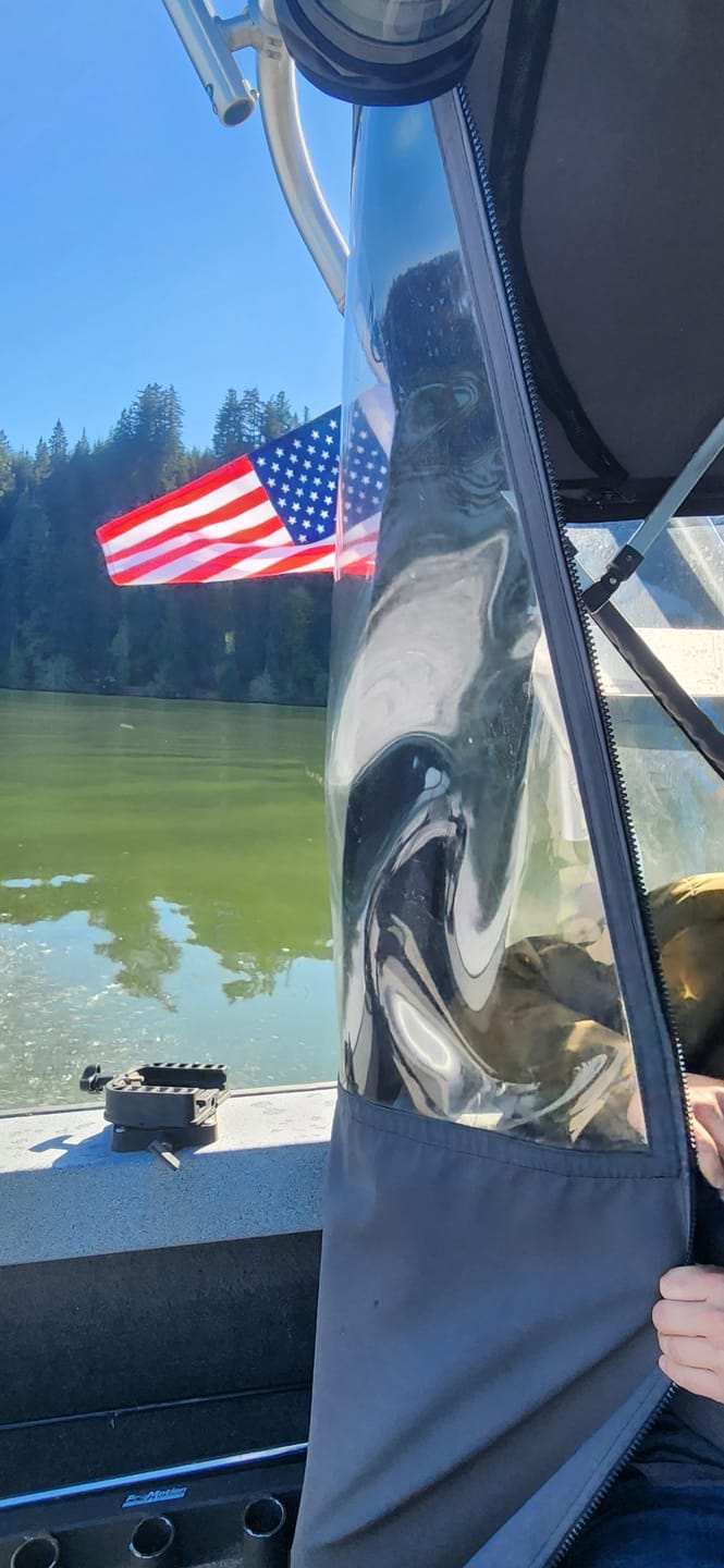 Customer photo of the American Flag