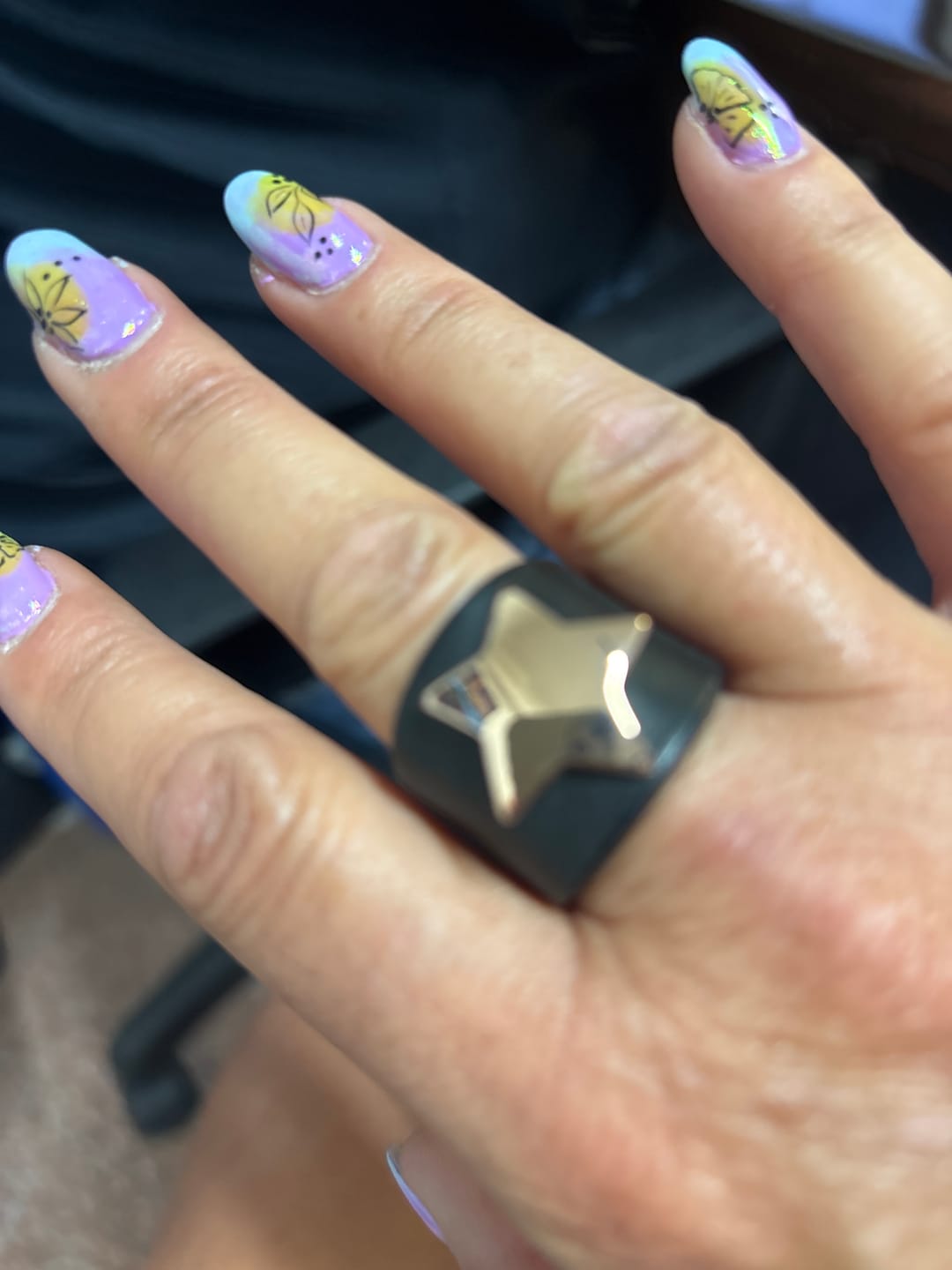 Customer photo review of Anello Pelle Stella Mia Tulsi