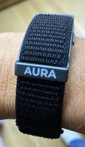 Customer photo review of Aura Band Pro 2.0