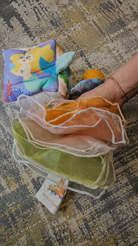 Customer photo review of Marvin’s Ocean Sensory Box