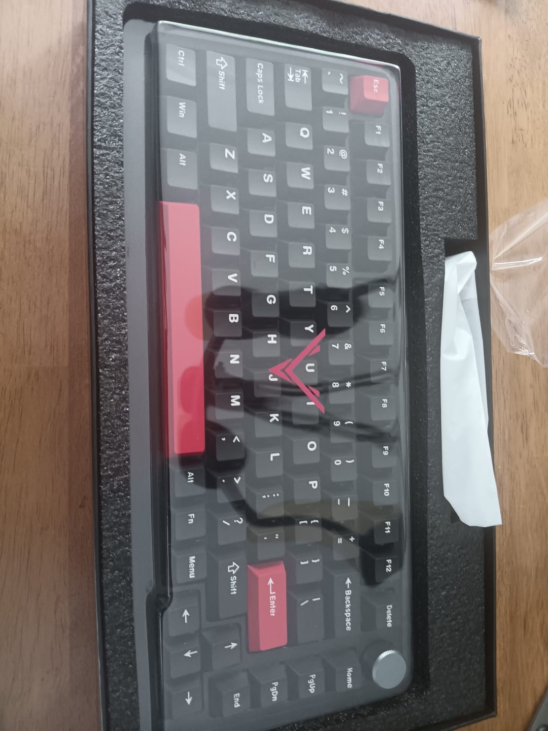 Customer photo review of DrunkDeer A75 Pro - Wired Actuation Distance Adjustable HE Magnetic Switch Keyboard