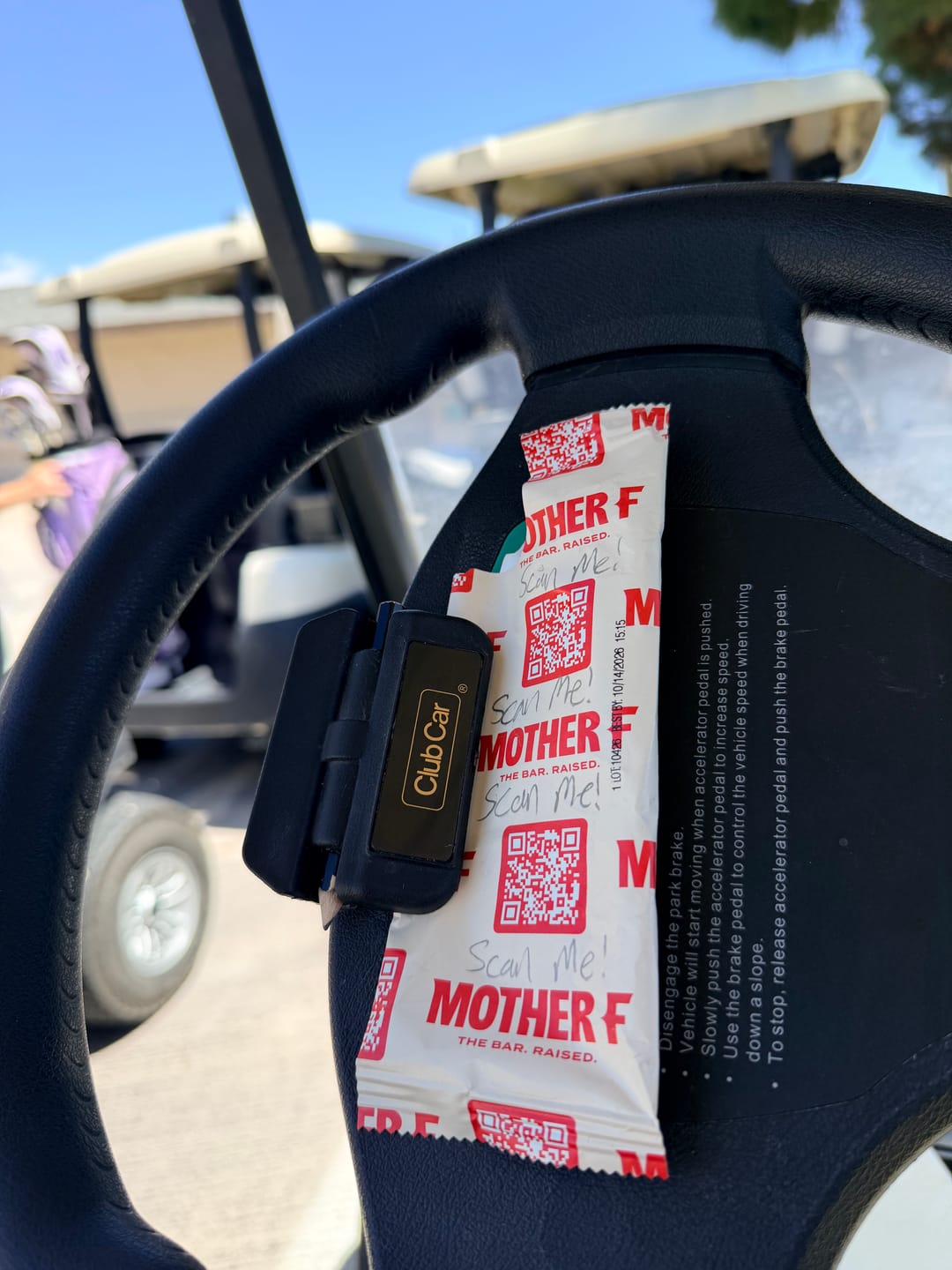 Customer photo review of The Mother F Bar (5 Bars)