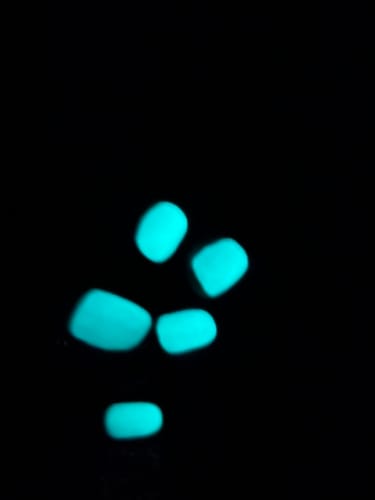 Customer photo review of Personail (Glow in the dark) | Super Jellies DIY Hard Semi Cured Gel Nail Wraps