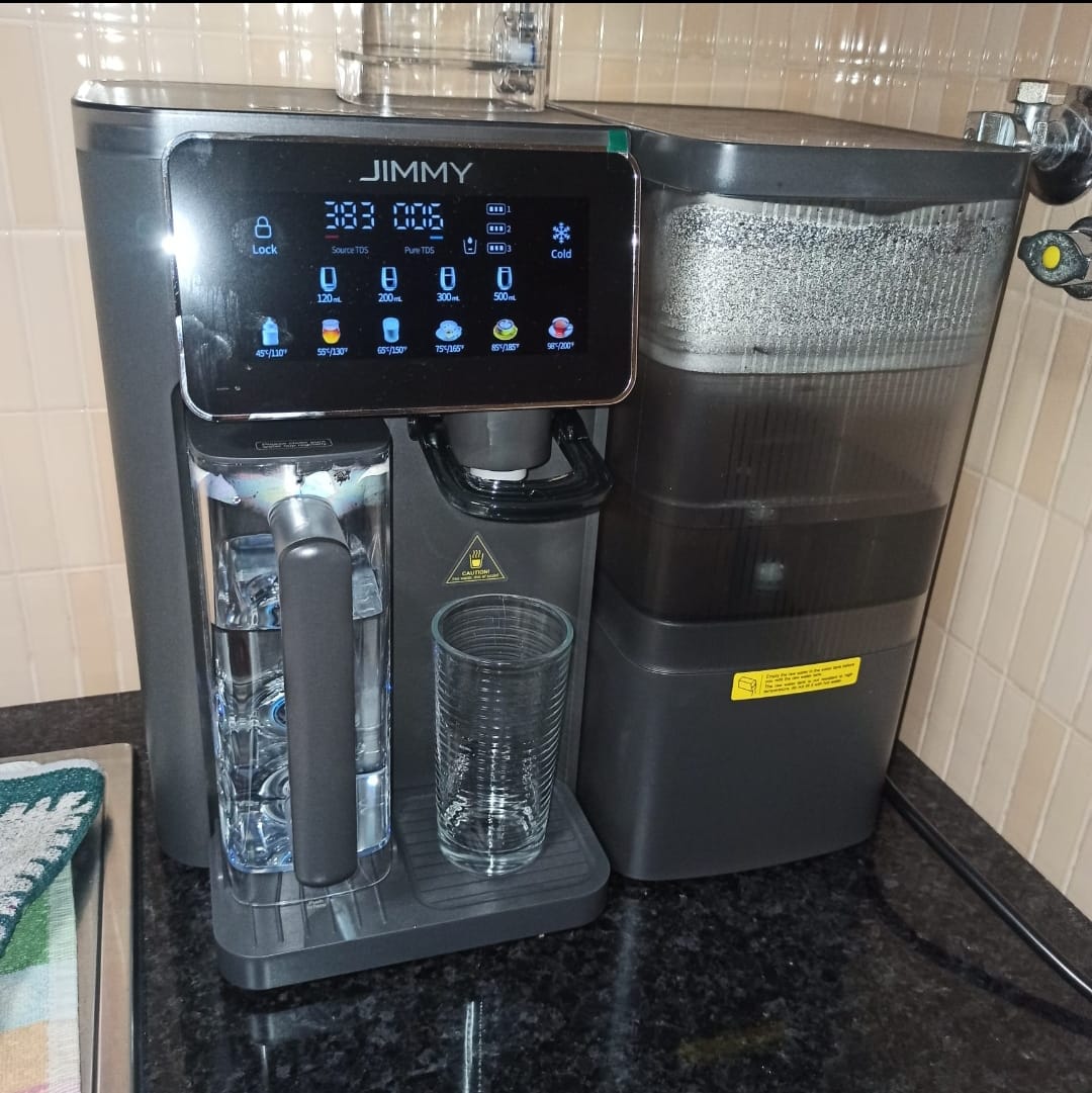 Customer photo review of R9 Pro Smart Countertop Reverse Osmosis Water Purifier