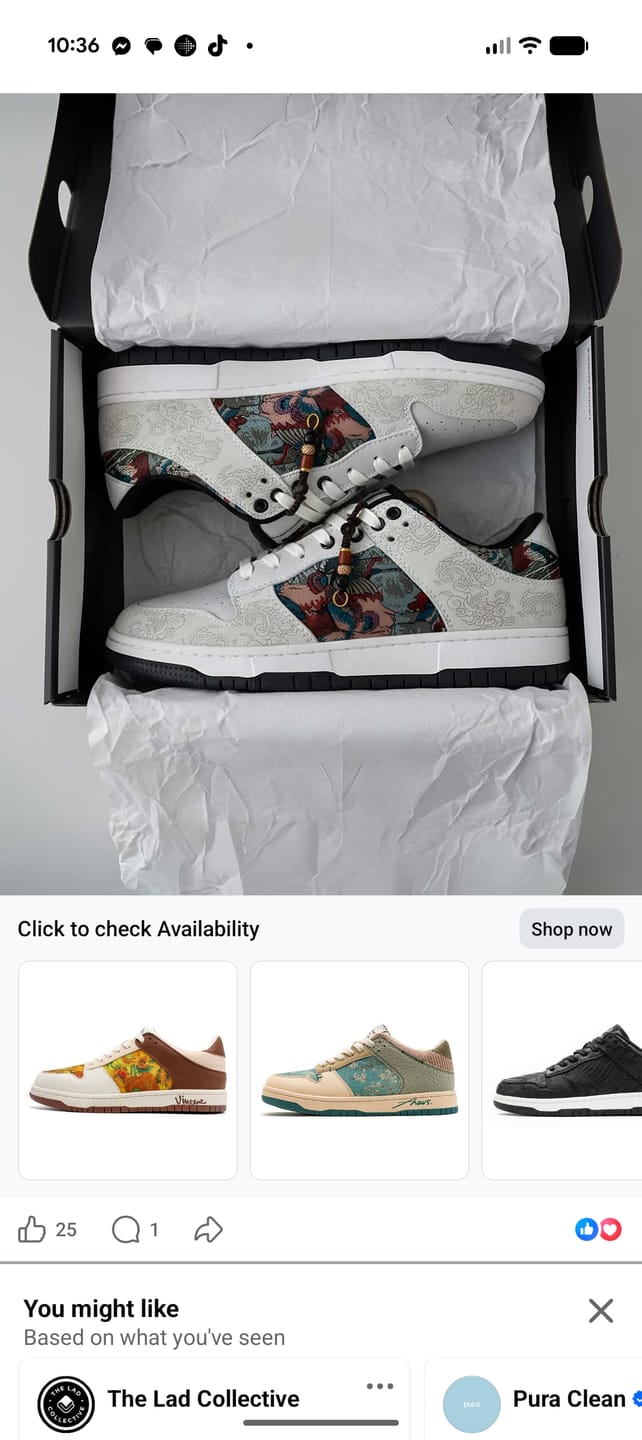 Customer photo review of Dunhuang Mythos Sneakers