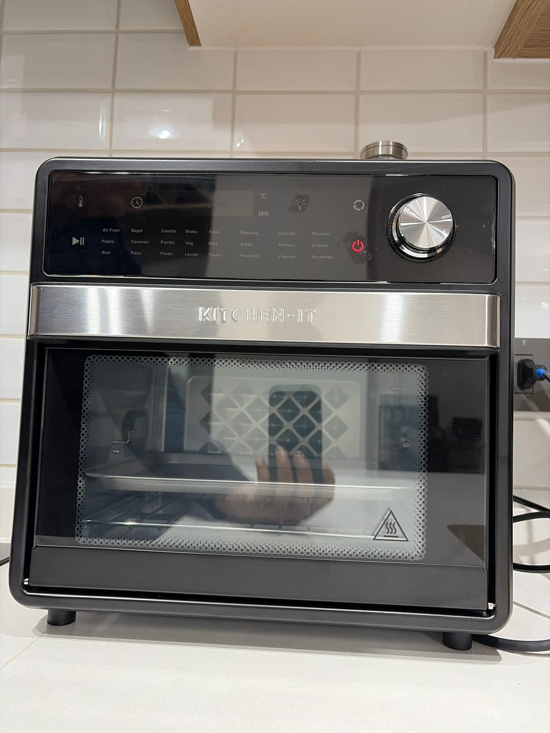Customer photo review of Horno Freidora de Aire Full Edition 24 en 1 - 15L