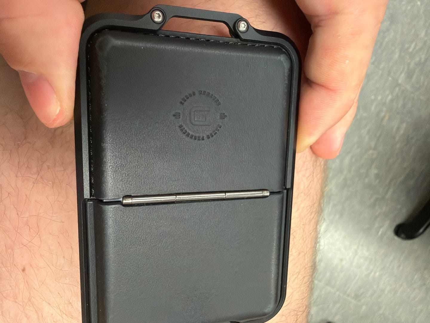 Customer photo review of MagSafe Wallet