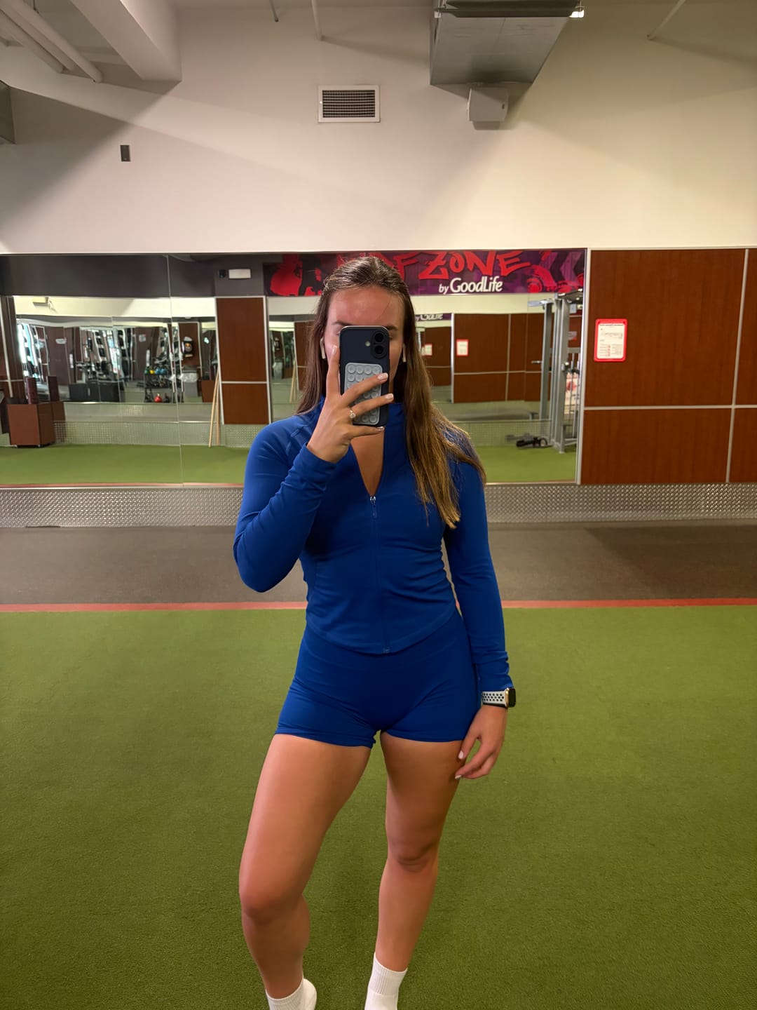 Customer photo review of Cobalt Crush Short