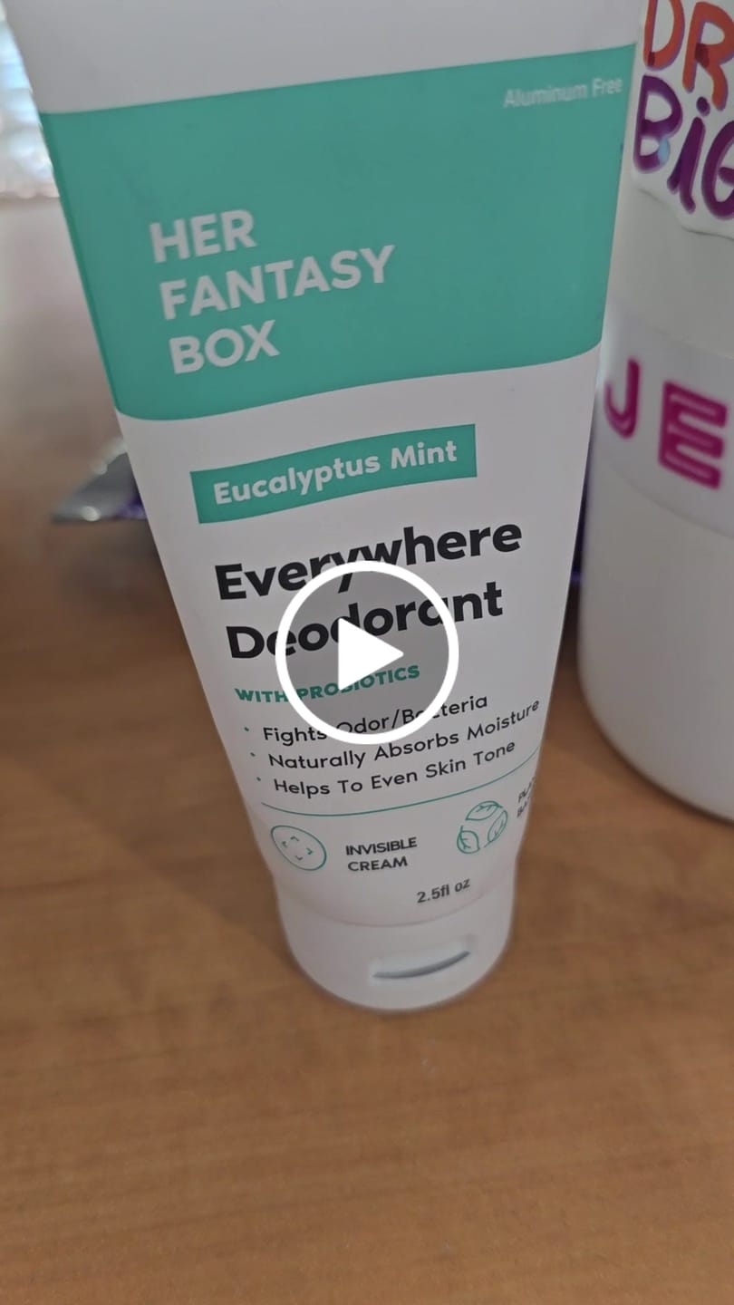 Customer video review of Everywhere Deodorant (Minty Fresh) - Long Lasting Odor Block
