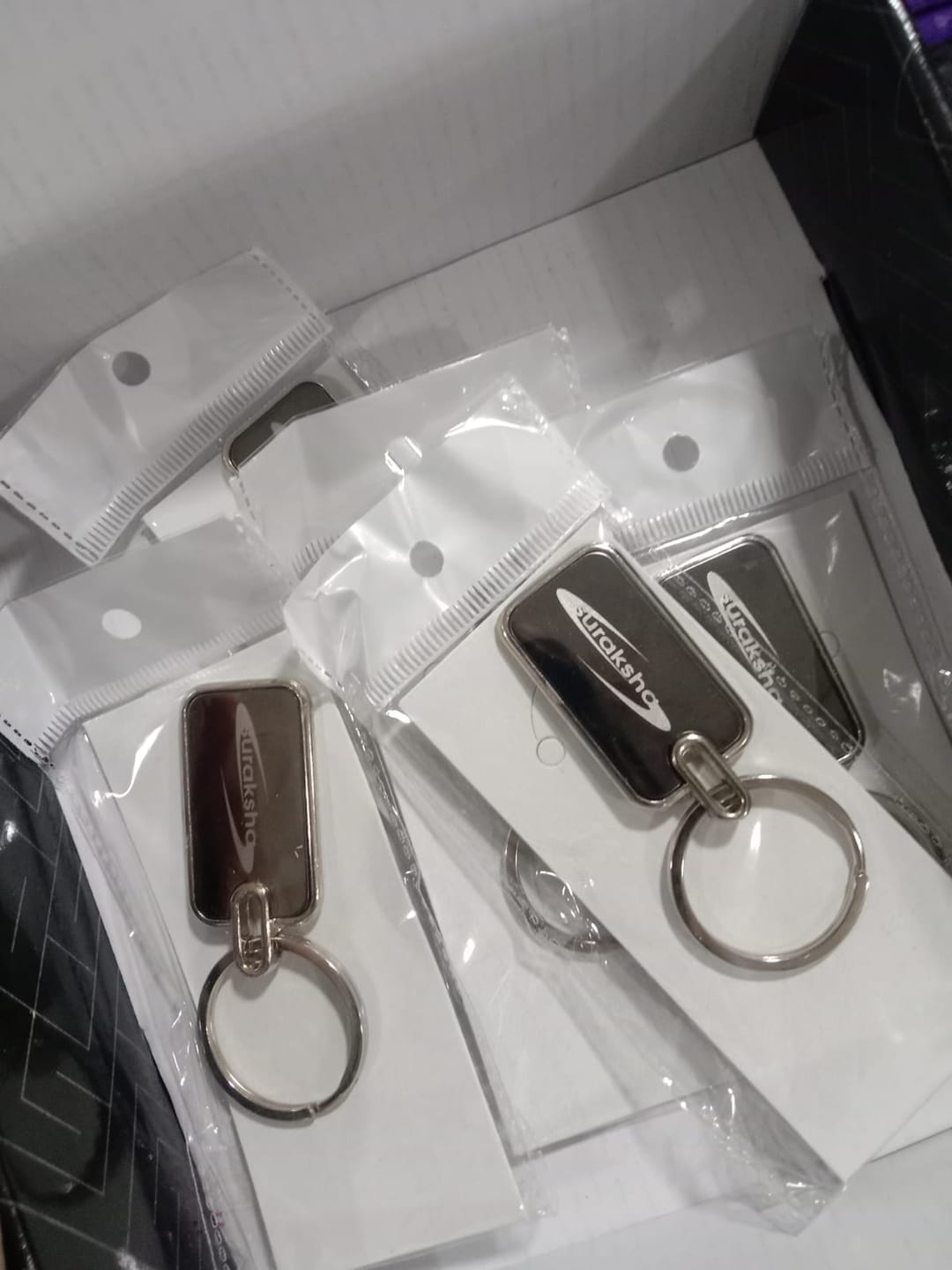 Customer photo review of Premium Metal Keychain | Best for Corporate Gifting | PrintMine.in