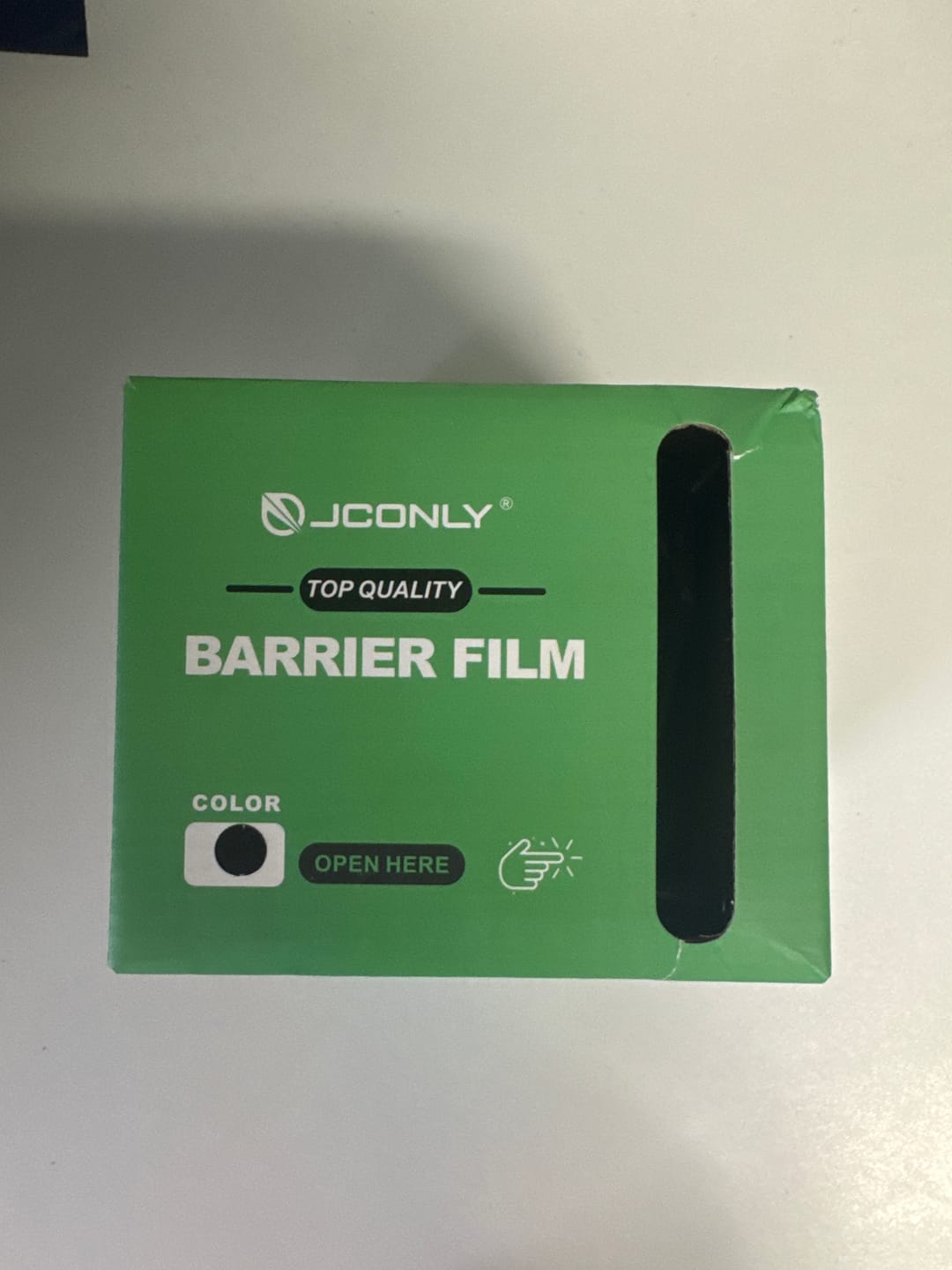 Customer photo review of JCONLY Medical Barrier Film
