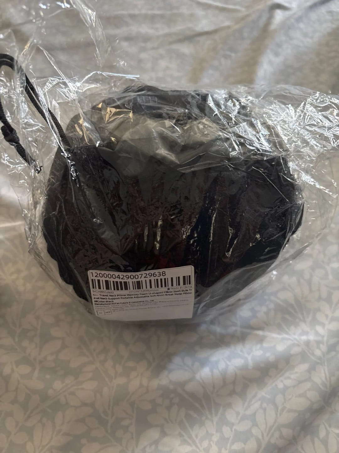 Customer photo review of Butterfly Travel Neck Pillow