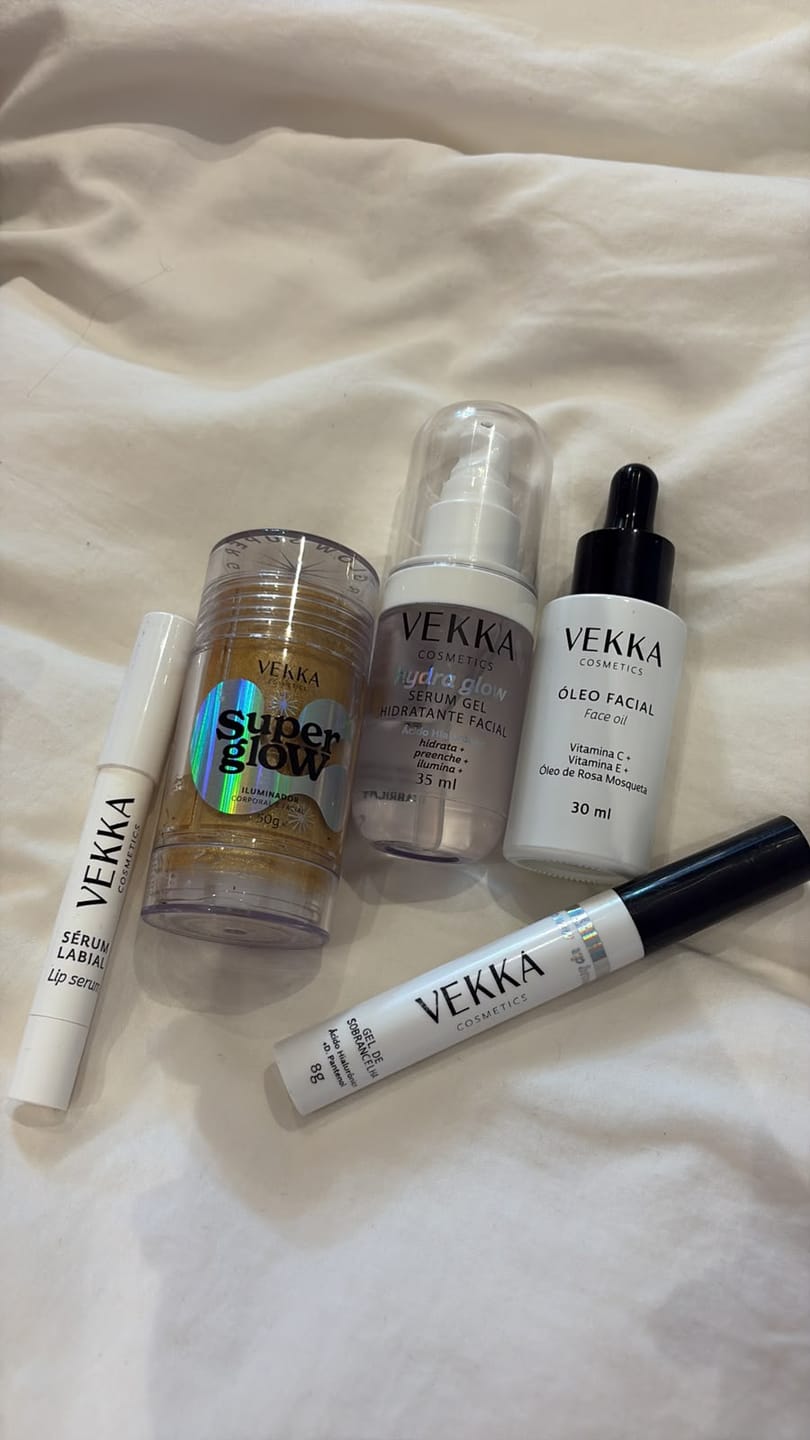 Customer photo review of ÓLEO FACIAL VEKKA 30ML