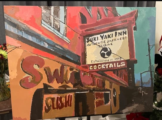 Customer photo review of Custom Paint By Numbers - Turn Trip Memory into Art
