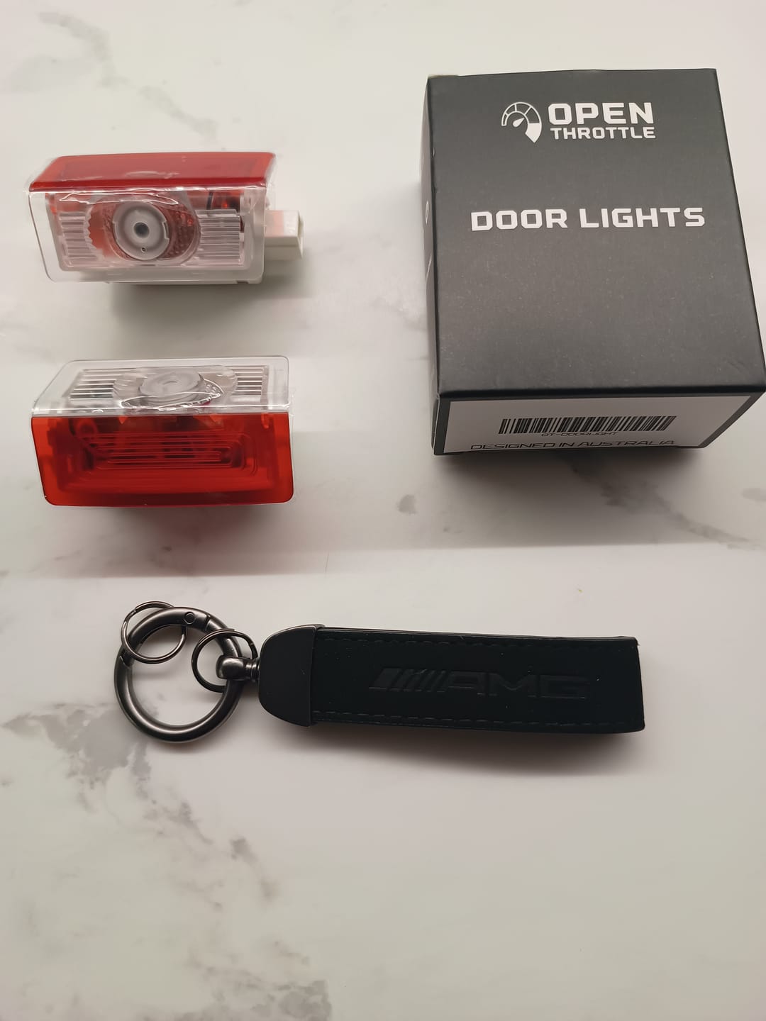 Customer photo review of MERCEDES AMG KEYCHAIN