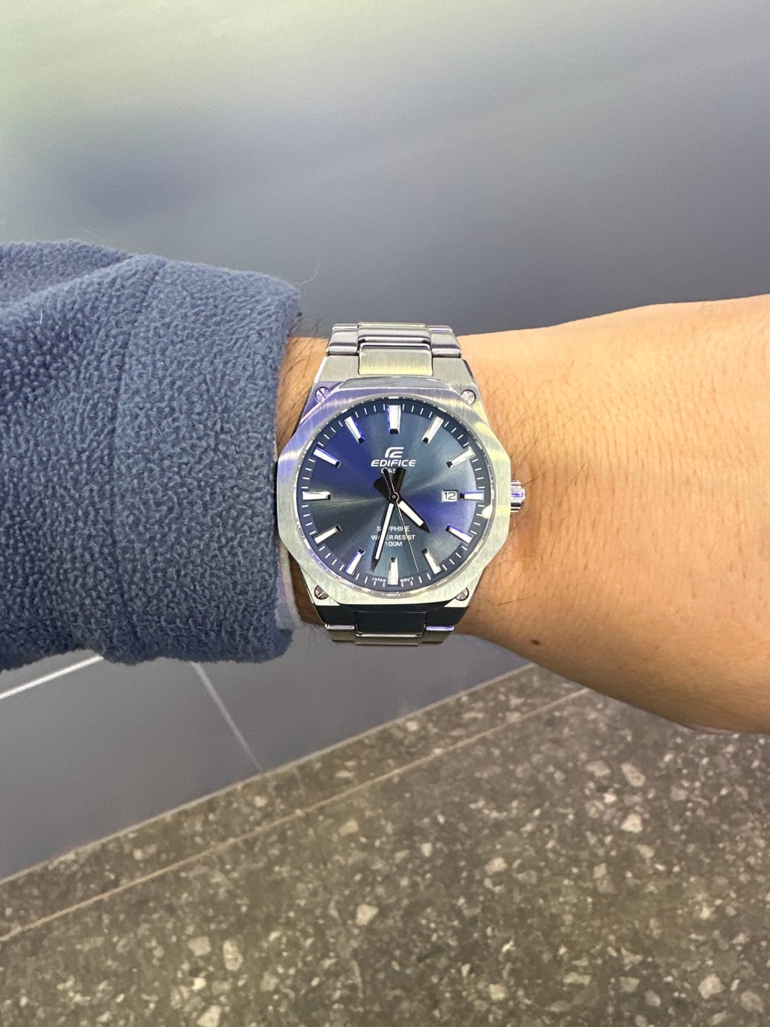 Customer photo review of Reloj Casio Edifice EFR-S108D-2AVU "Casioak" Metálico Sapphire