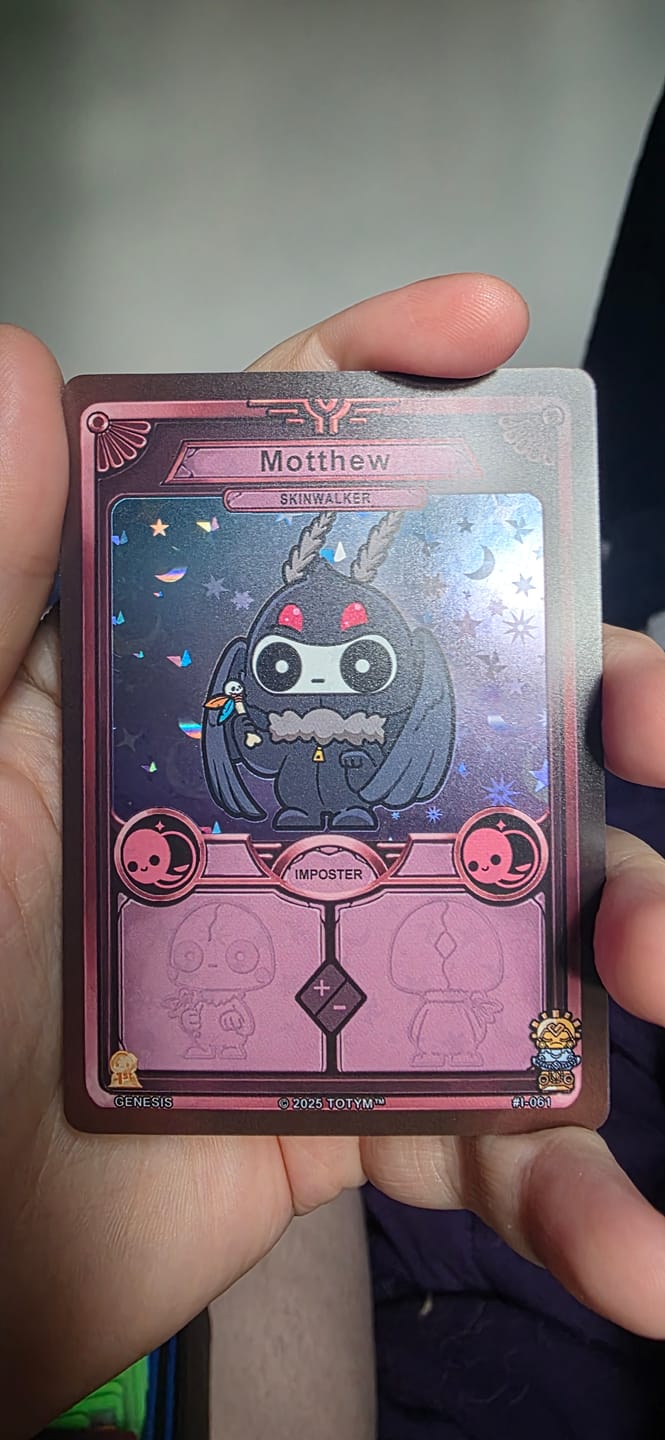 Customer photo review of TOTYM Trading Card Game | Genesis Base Set - 1st Edition