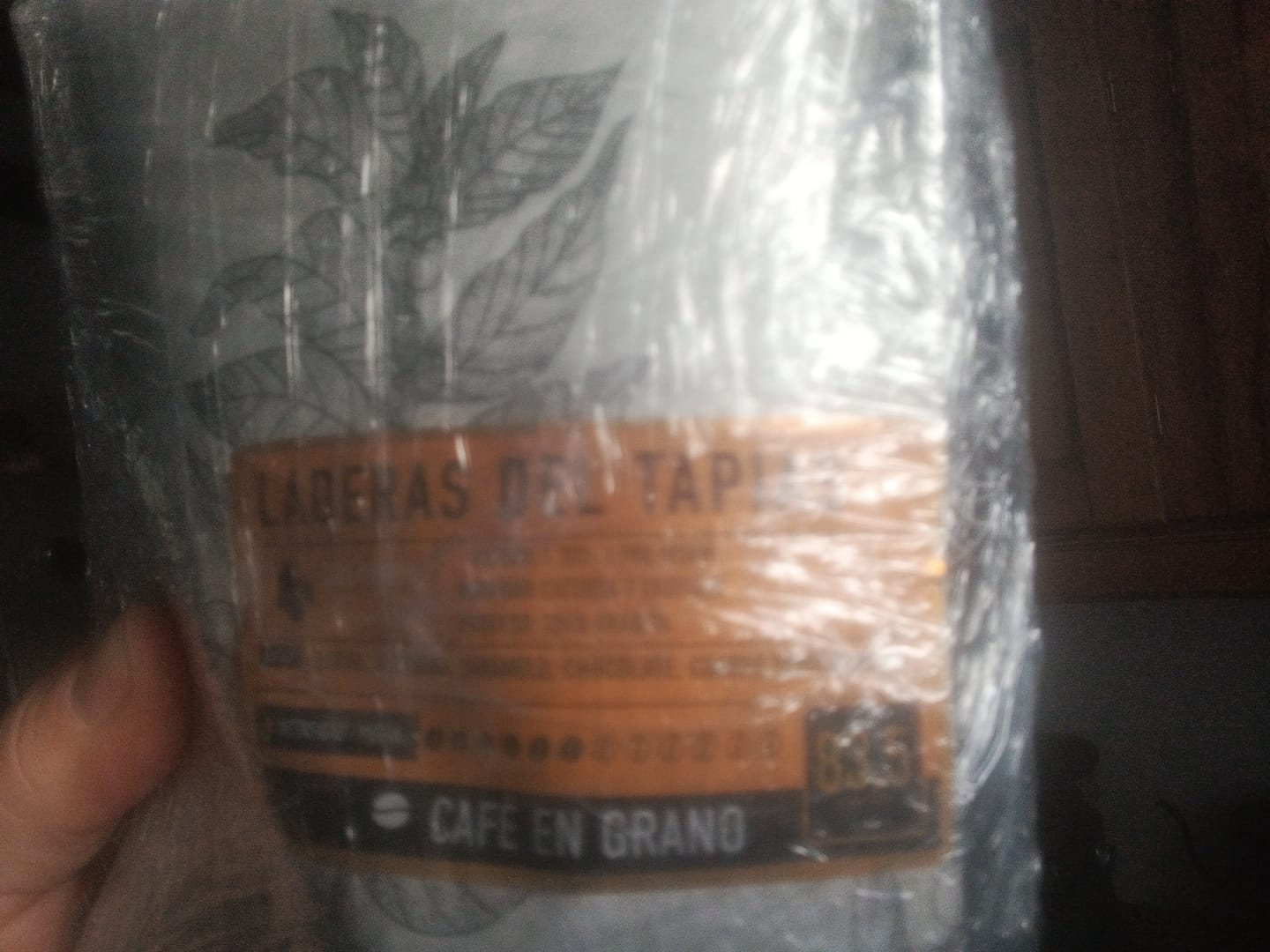 Customer photo review of Colombia | Laderas del Tapias Bolsa 1 KG | GRANO ENTERO