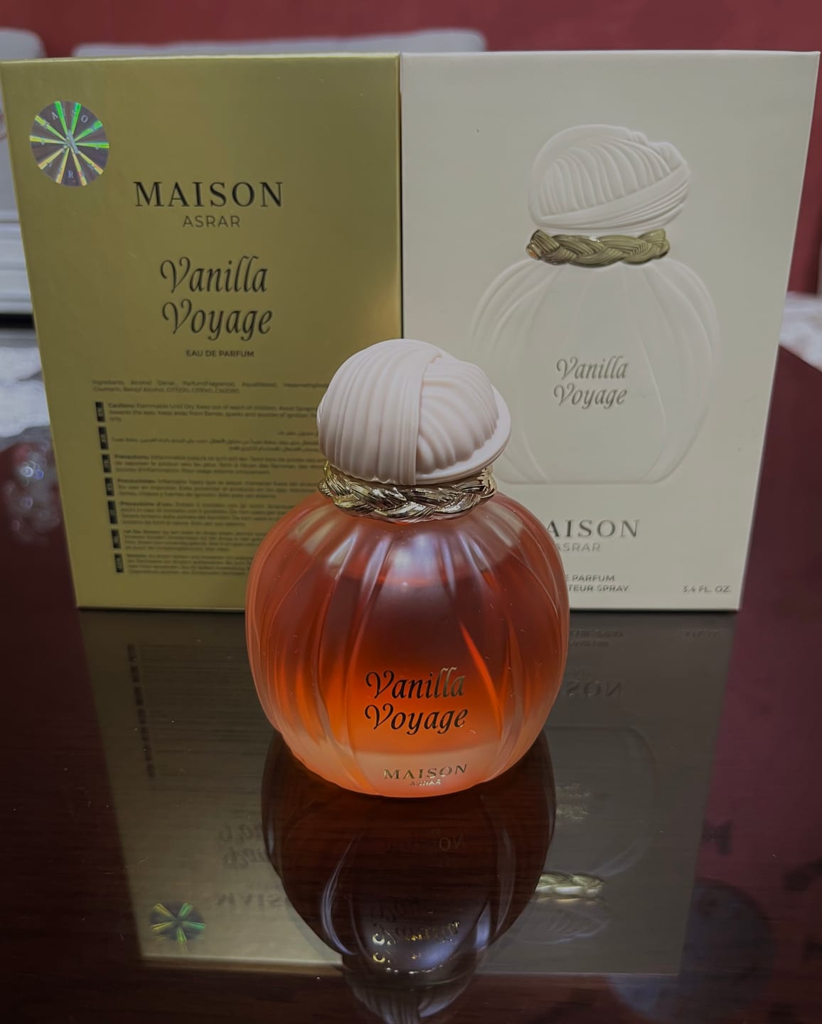 Customer photo review of MAISON ASRAR VANILLA VOYAGE EDP UNISEX