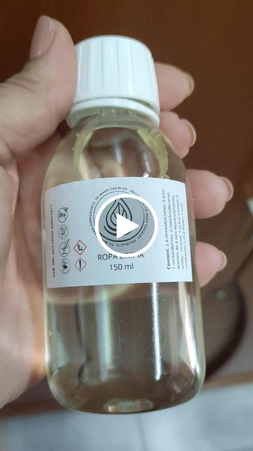 Customer video review of Fragancia ROPA LIMPIA