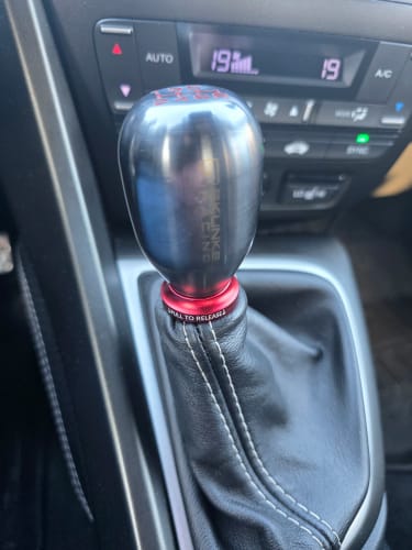 Customer photo review of Billet Shift Boot Collar For Honda Civic Type R EP3 FN2 FK2 FK8 DC5