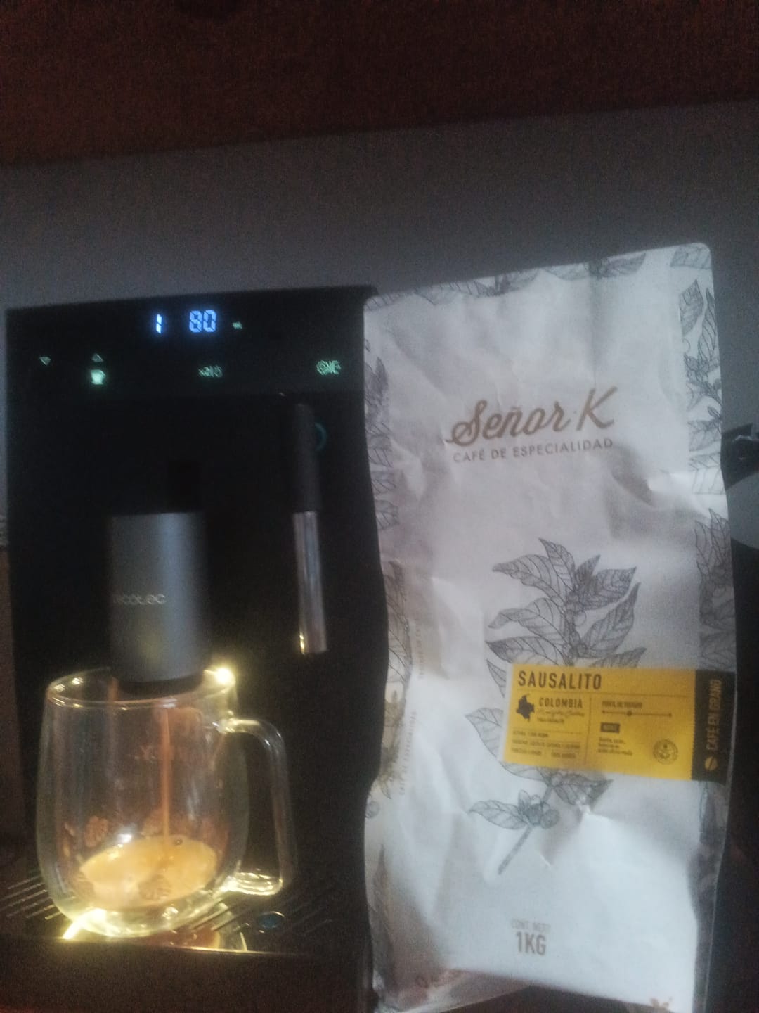 Customer photo review of Colombia | Finca Sausalito Bolsa 1 KG | GRANO ENTERO