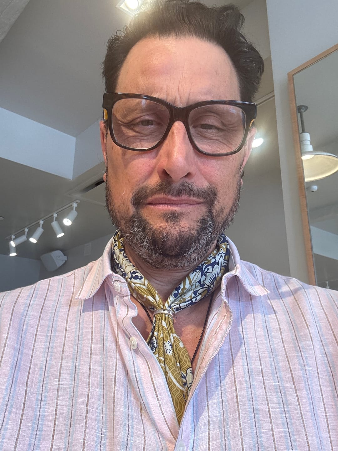 Customer photo review of Fleur D'Or Bandana