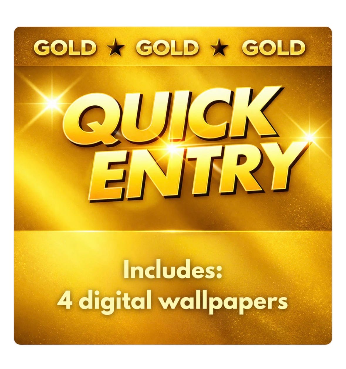 Customer photo review of Gold Quick Entry
