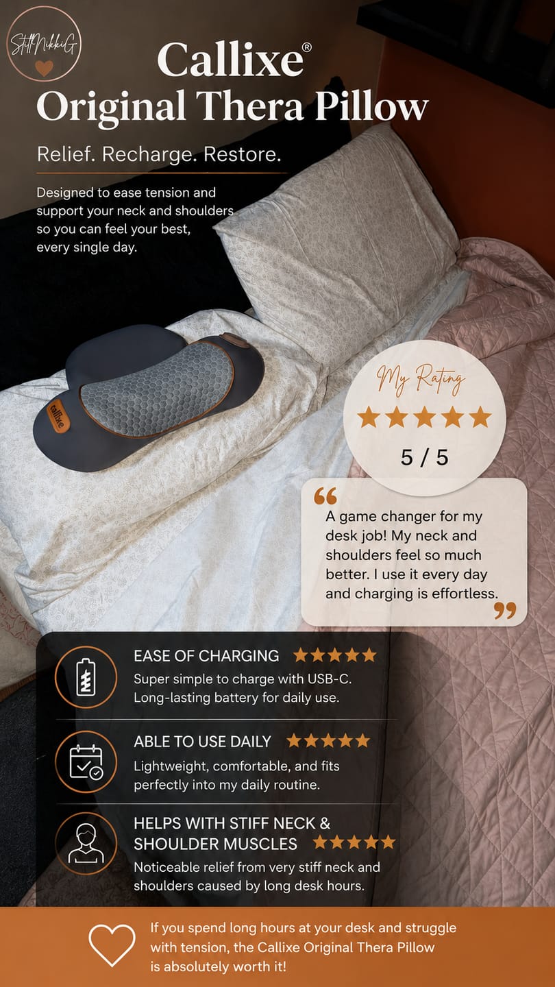 Customer photo review of Original Callixe Thera Pillow™