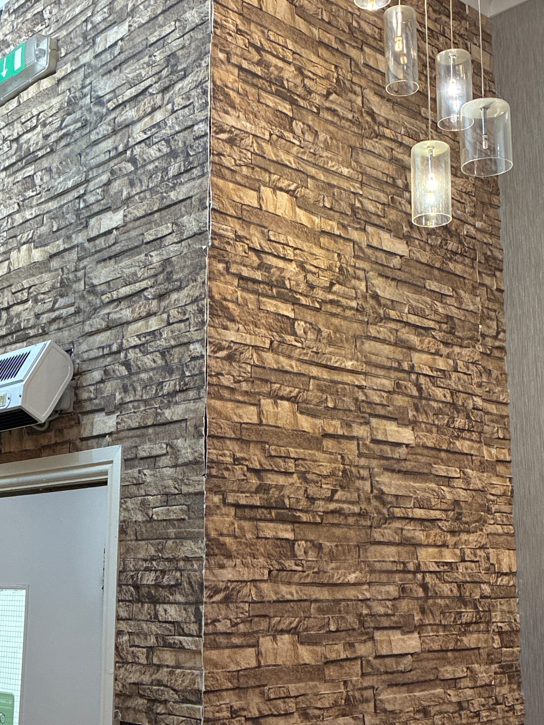 Customer photo review of OYTAS-105 | Mixed Brown | Slate Effect