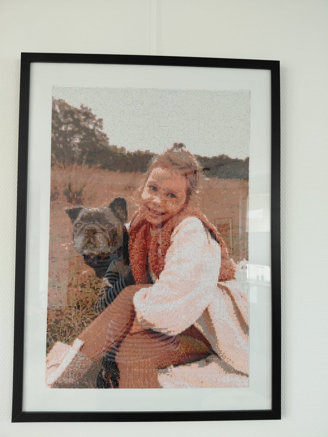 Customer photo review of Eigen Foto Diamond Painting