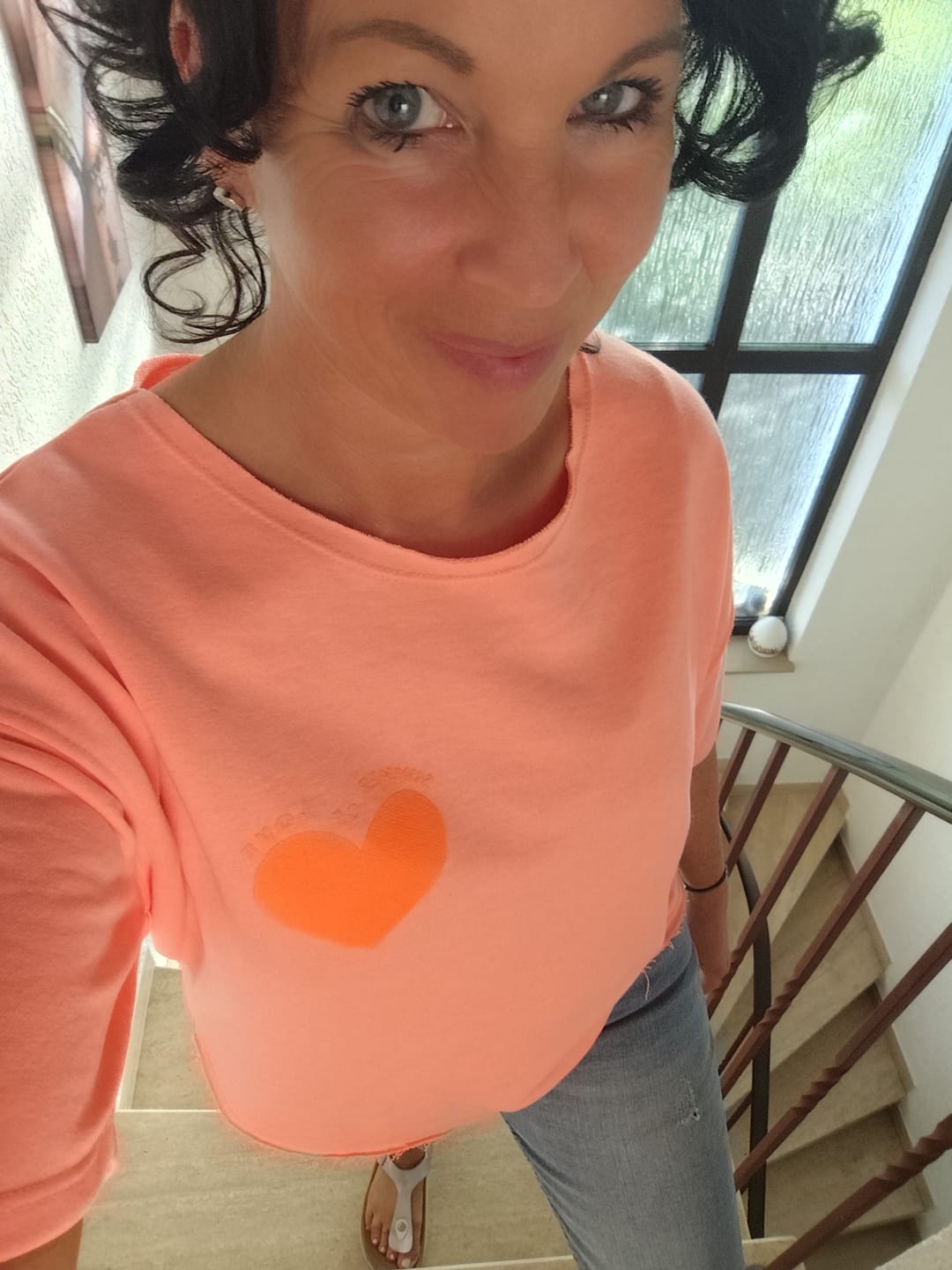 Customer photo review of Sweatshirt mit Halbarm SUMMER OF LOVE versch. Farben