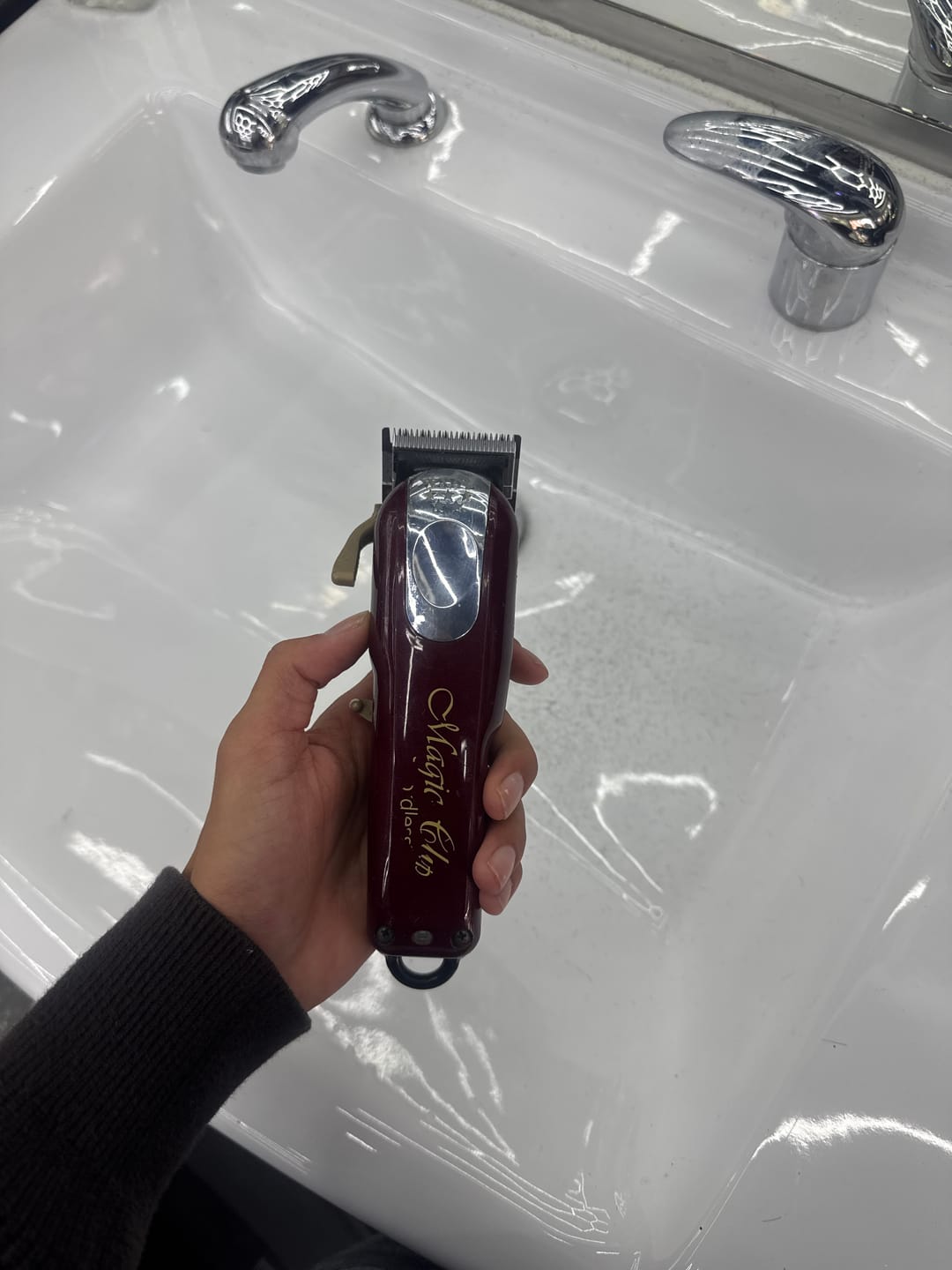 Customer photo review of WAHL MAGIC CLIP CORDLESS TONDEUSE